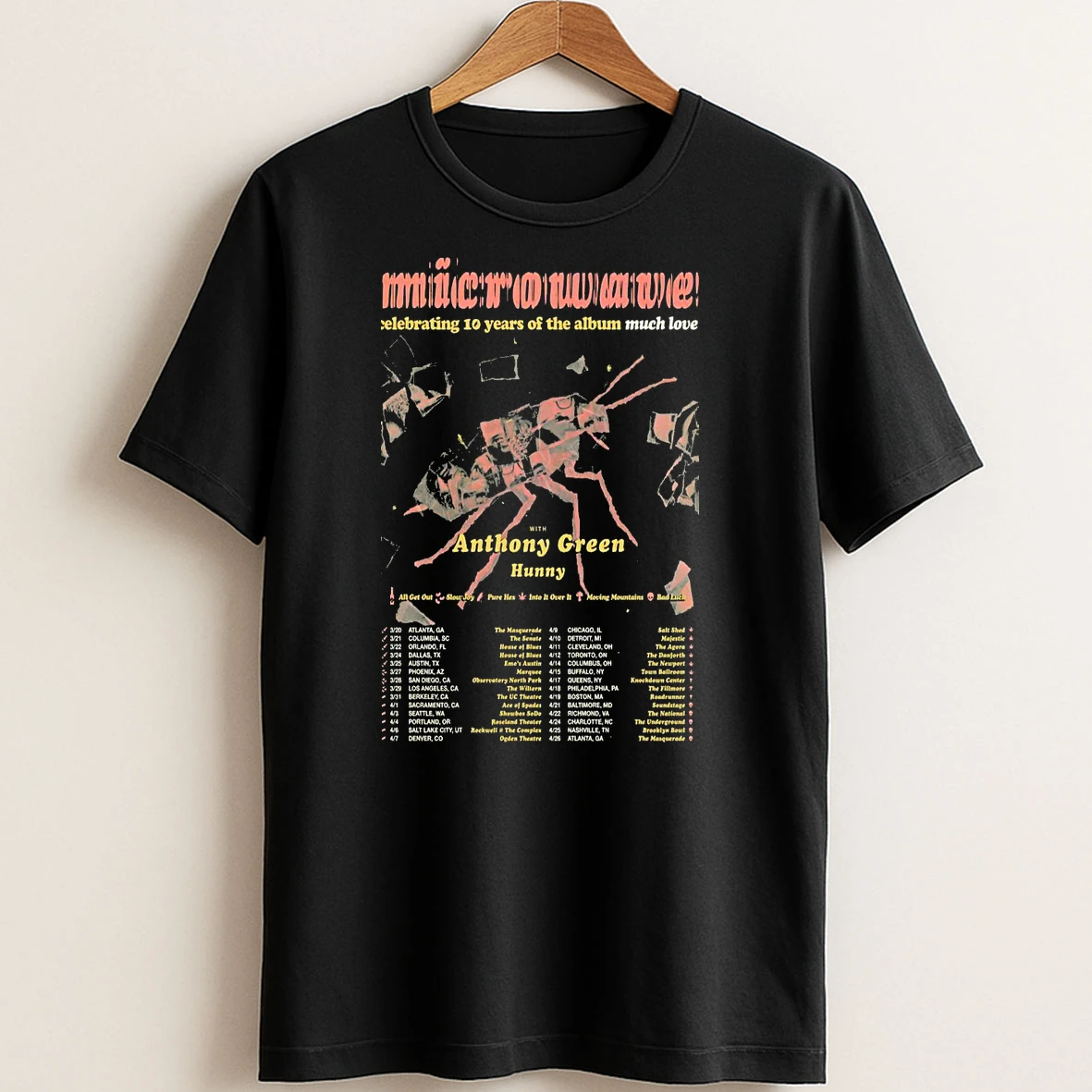 Original Microwave 10 Years Of The Album Much Love 2026 T Shirt Sweater