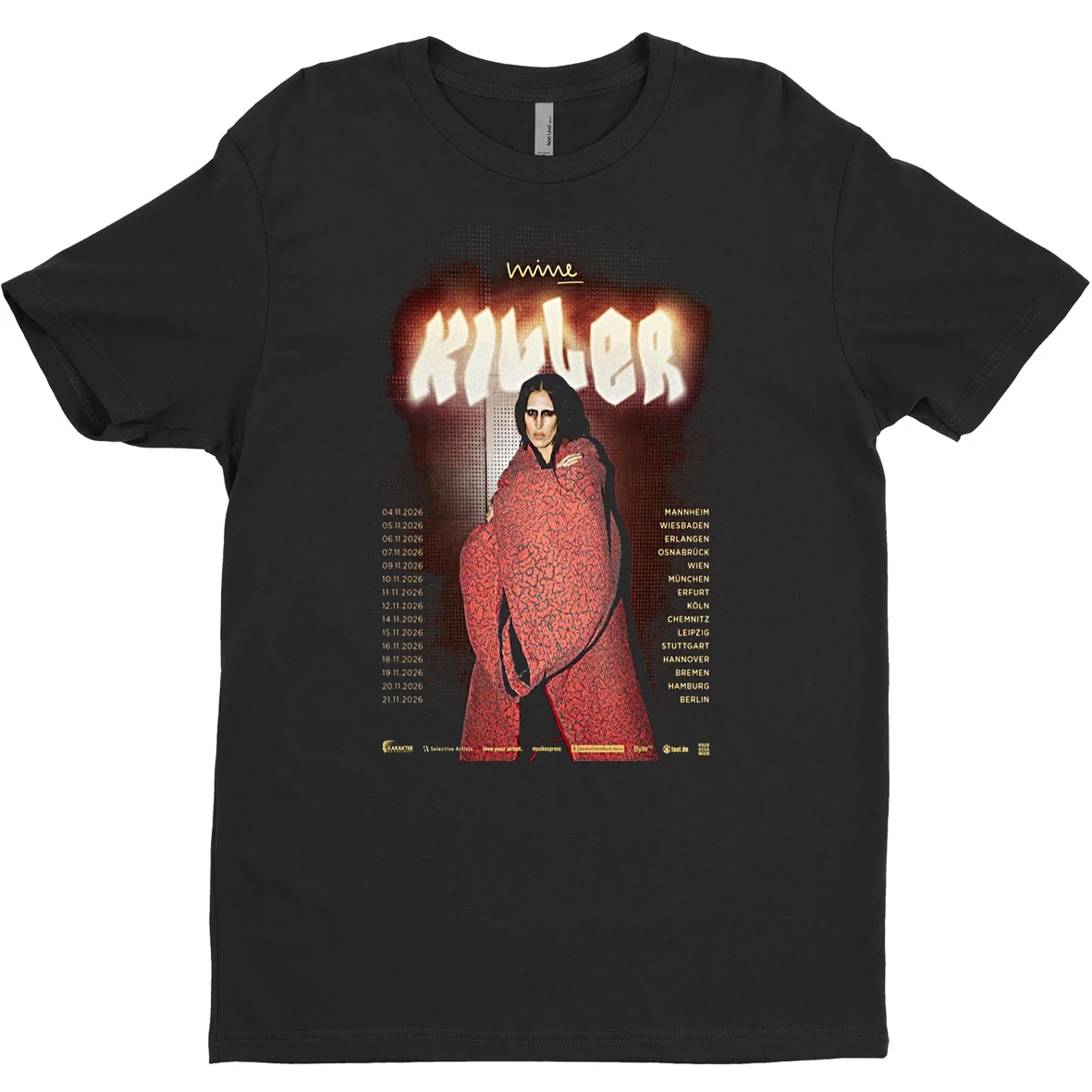 Original Mine November Tour 2026 T Shirt Sweater