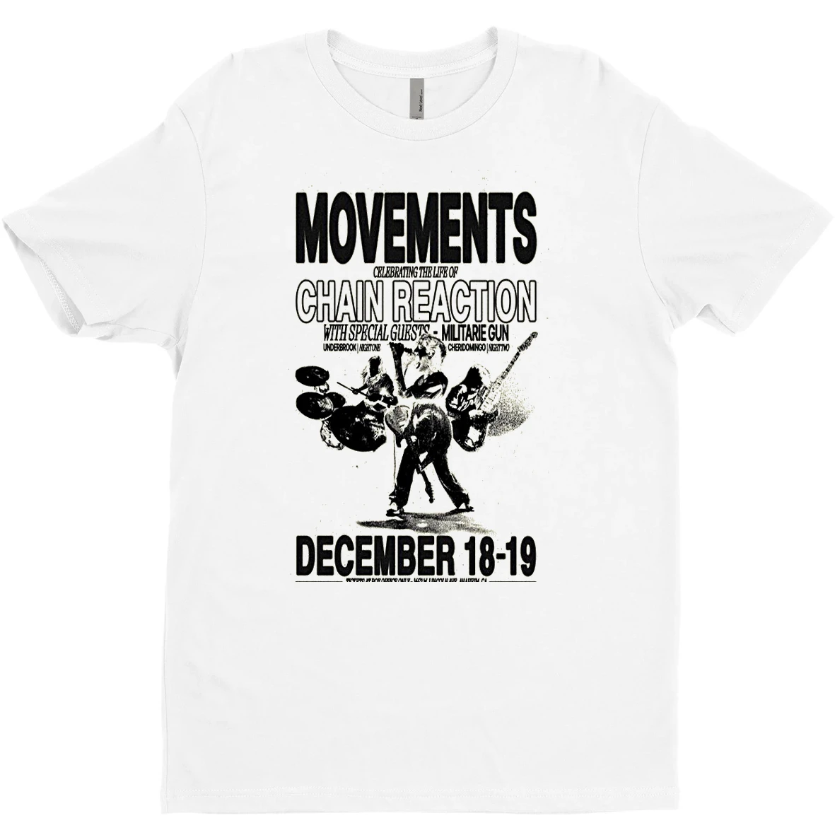 Original Movements Anaheim Ca December 18 19 2025 Concert T Shirt Sweater