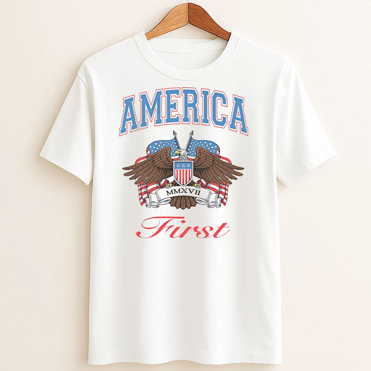 Original Nick Fuentes America First Vintage Eagle T Shirt Sweater