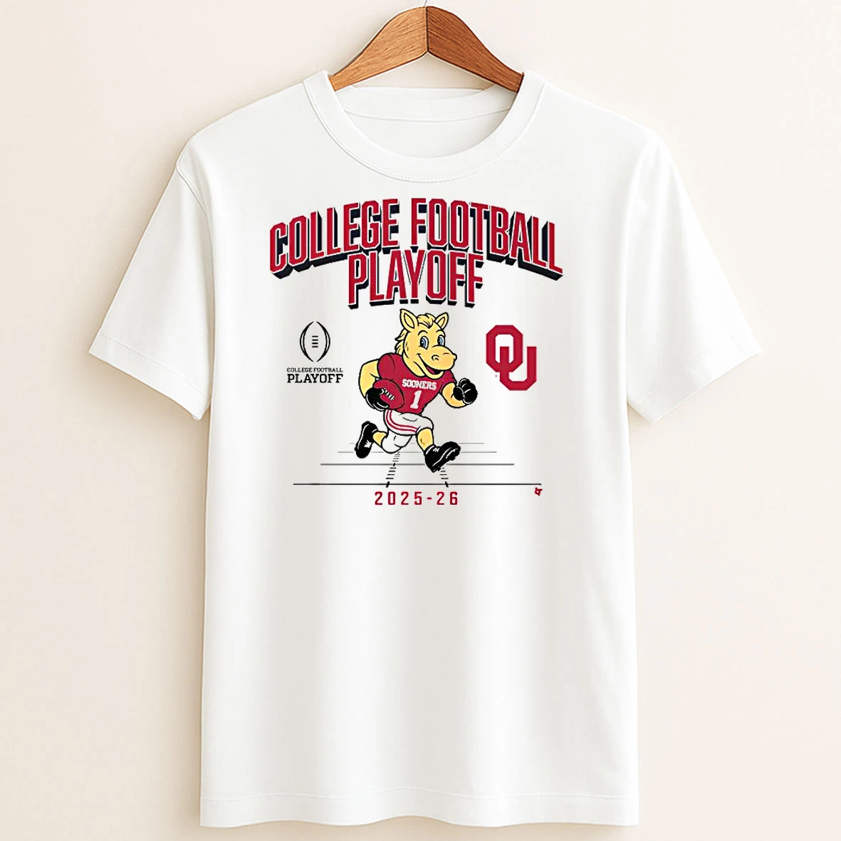 Original Oklahoma Football 2025 Cfp Mascot T Shirt Sweater