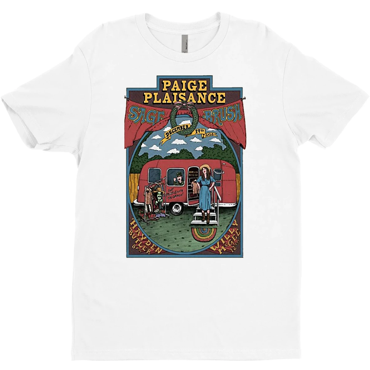 Original Paige Plaisance Austin Tx December 19 2025 Concert T Shirt Sweater