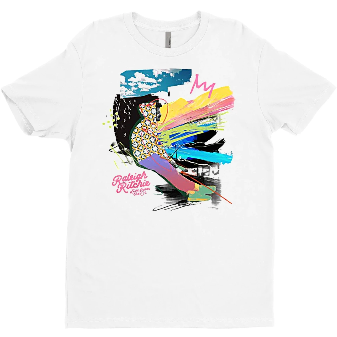 Original Raleigh Ritchie Live From The O2 Montage T Shirt Sweater