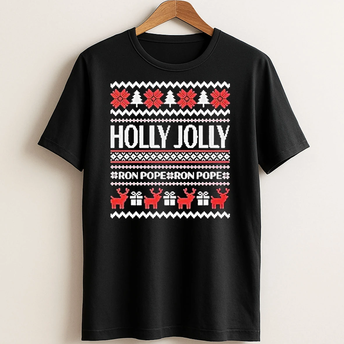 Original Ron Pope Ron Pope Holly Jolly T Shirt Sweater
