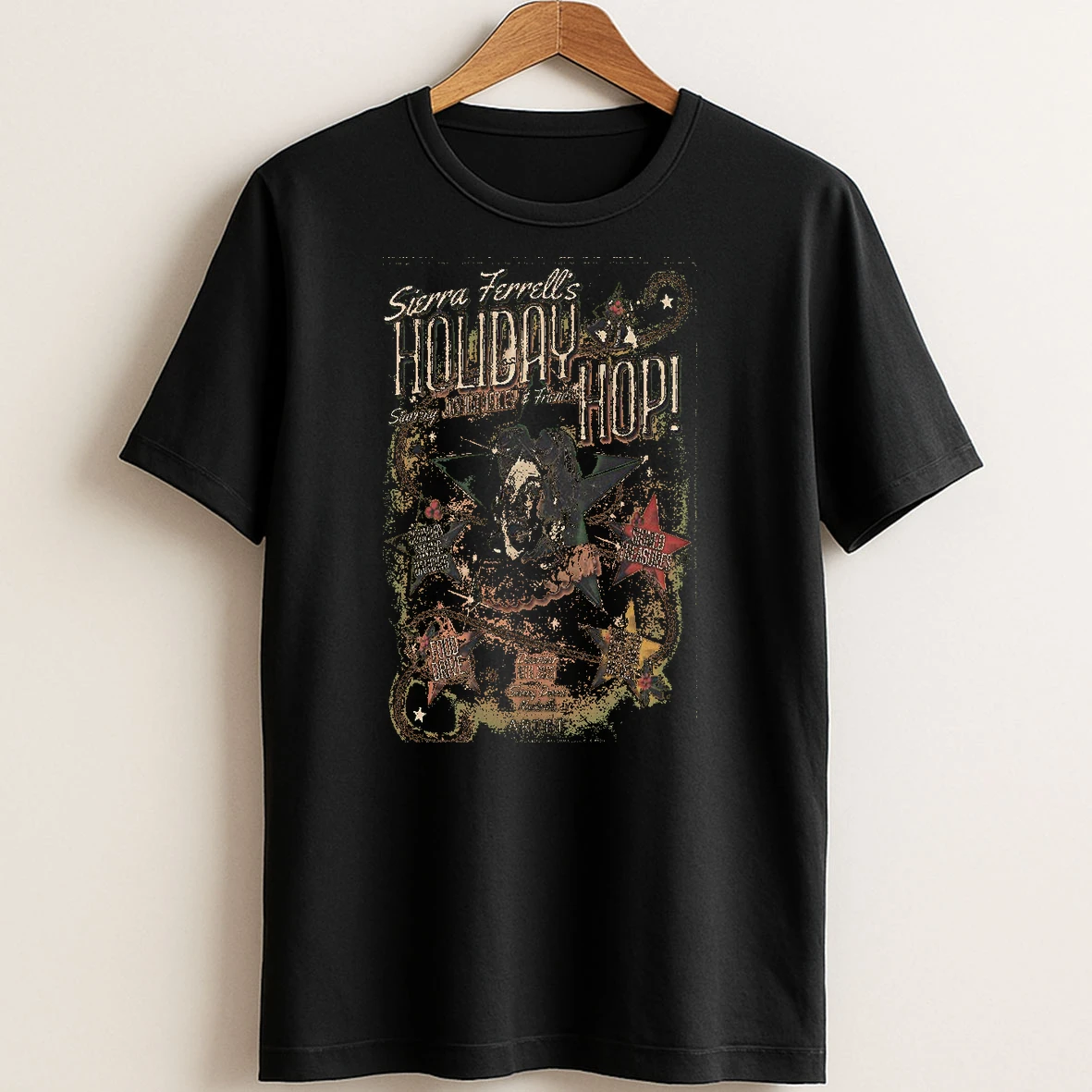 Original Sierra Ferrell Holiday Hop Dec 19 2025 Tour T Shirt Sweater