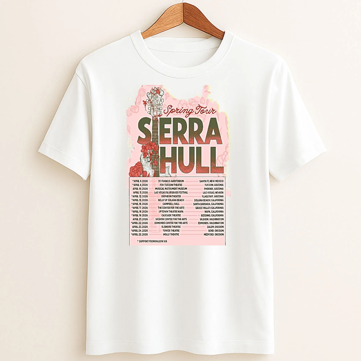 Original Sierra Hull Spring Tour 2026 T Shirt Sweater