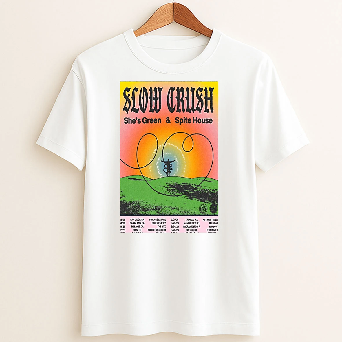 Original Slow Crush Shes Green Spite House 2026 T Shirt Sweater