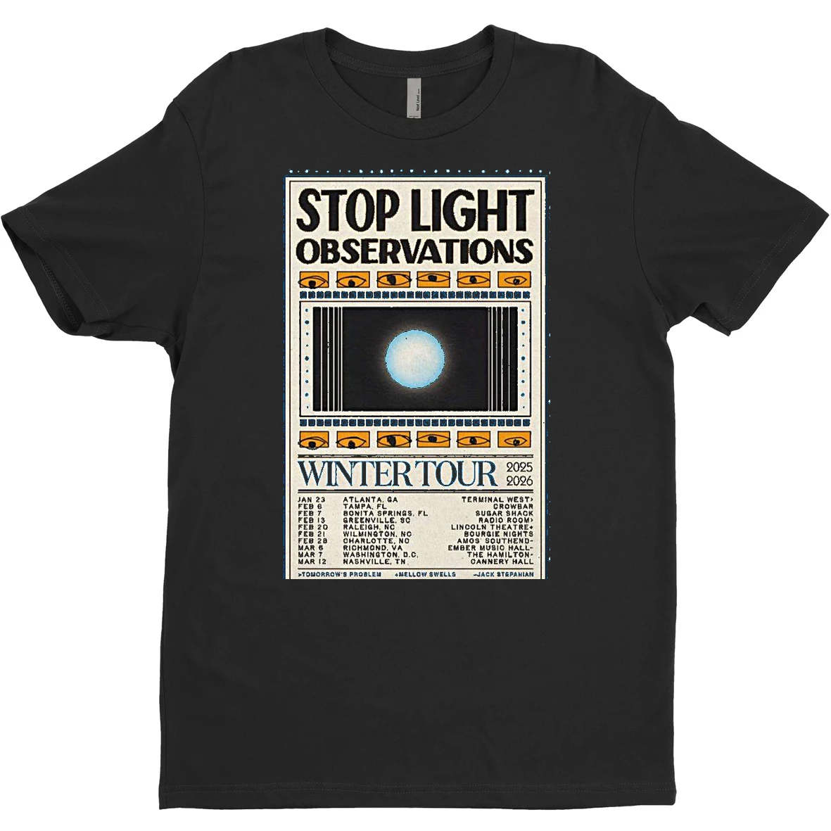 Original Stop Light Observations Winter Tour 2025 2026 T Shirt Sweater