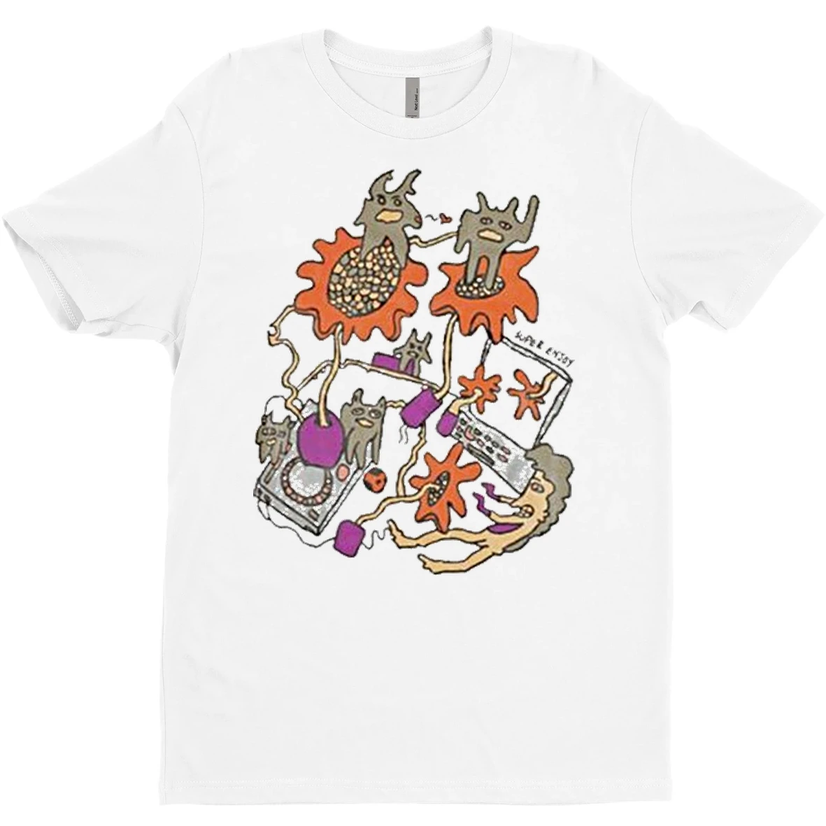 Original Super Enjoy Dj Animals T Shirt Sweater