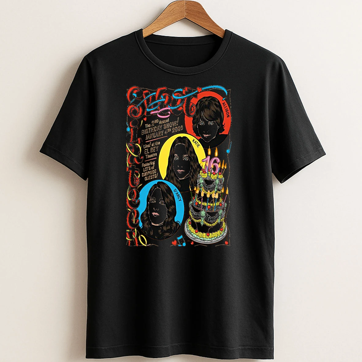 Original Sweet Sixteen Birthday Show Jan 4 2026 T Shirt Sweater