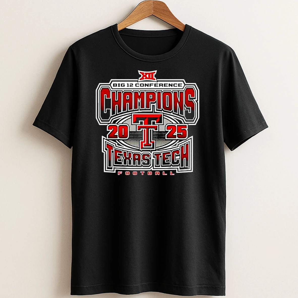Original Texas Tech Red Raiders Football Big 12 Conference Champions 2025 T Shirt Sweater