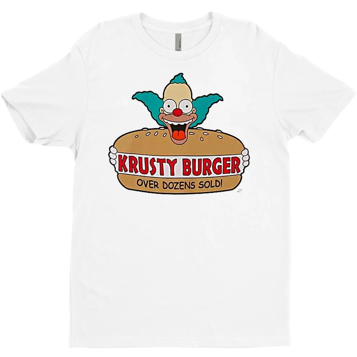 Original The Simpsons Krusty Burger Logo T Shirt Sweater