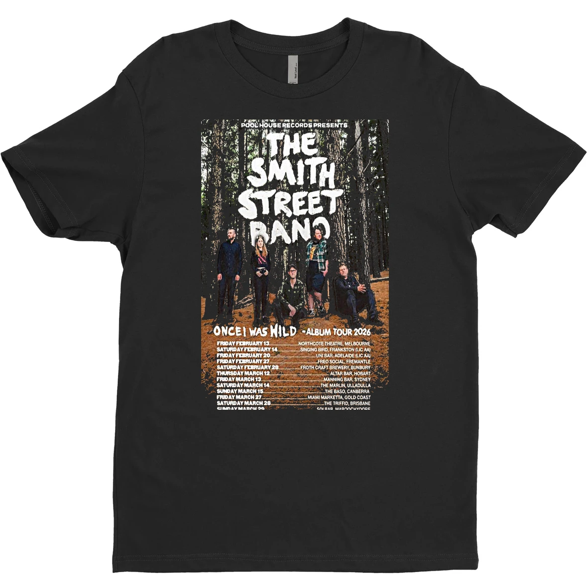 Original The Smith Street Band February March Tour 2026 T Shirt Sweater