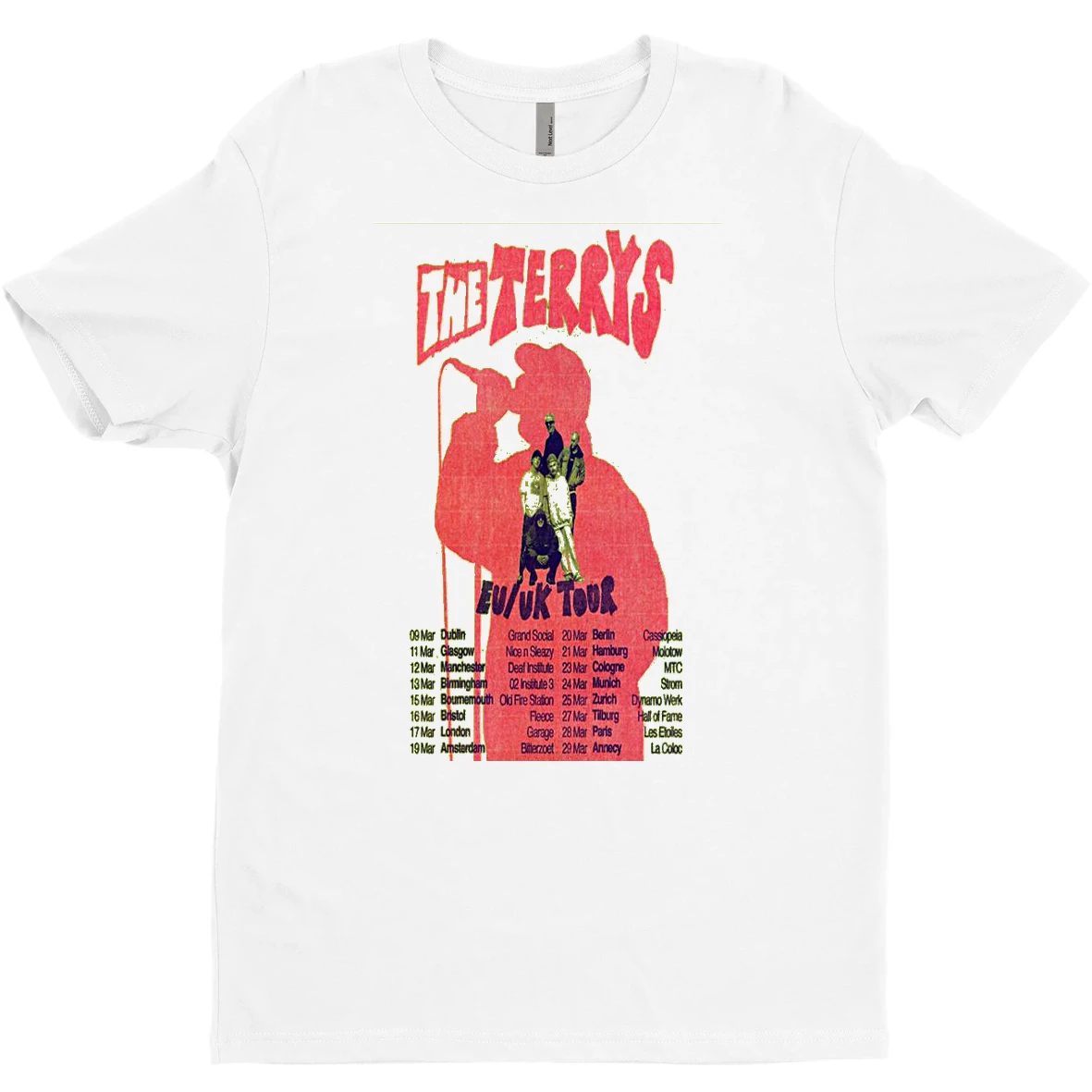 Original The Terrys Eu Uk Tour 2026 T Shirt Sweater