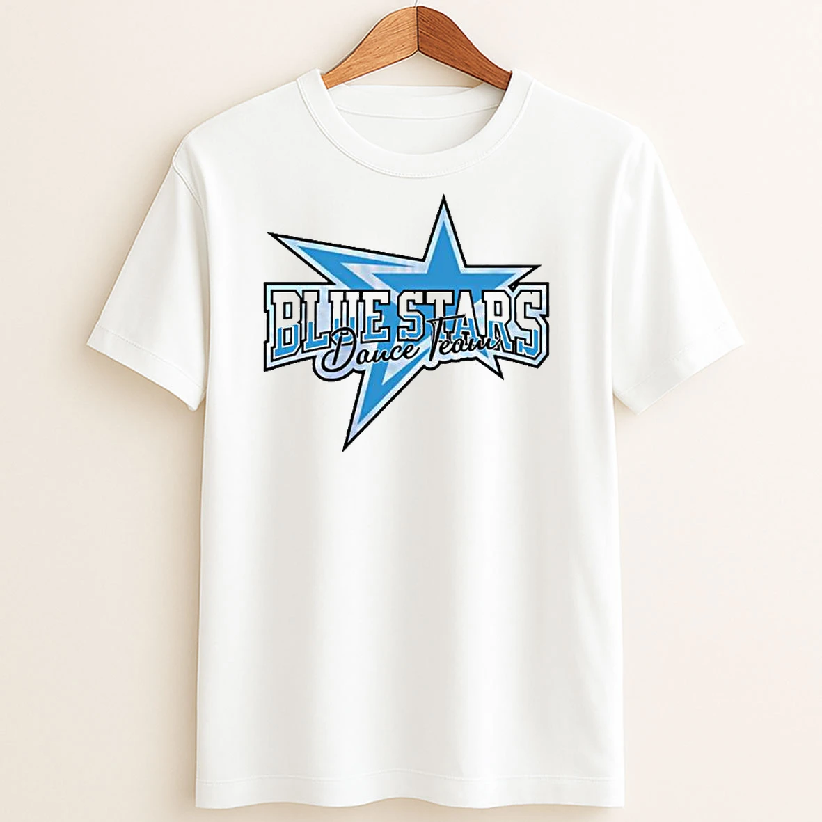 Original Treaty Oak Revival Blue Stars Dance Team T Shirt Sweater