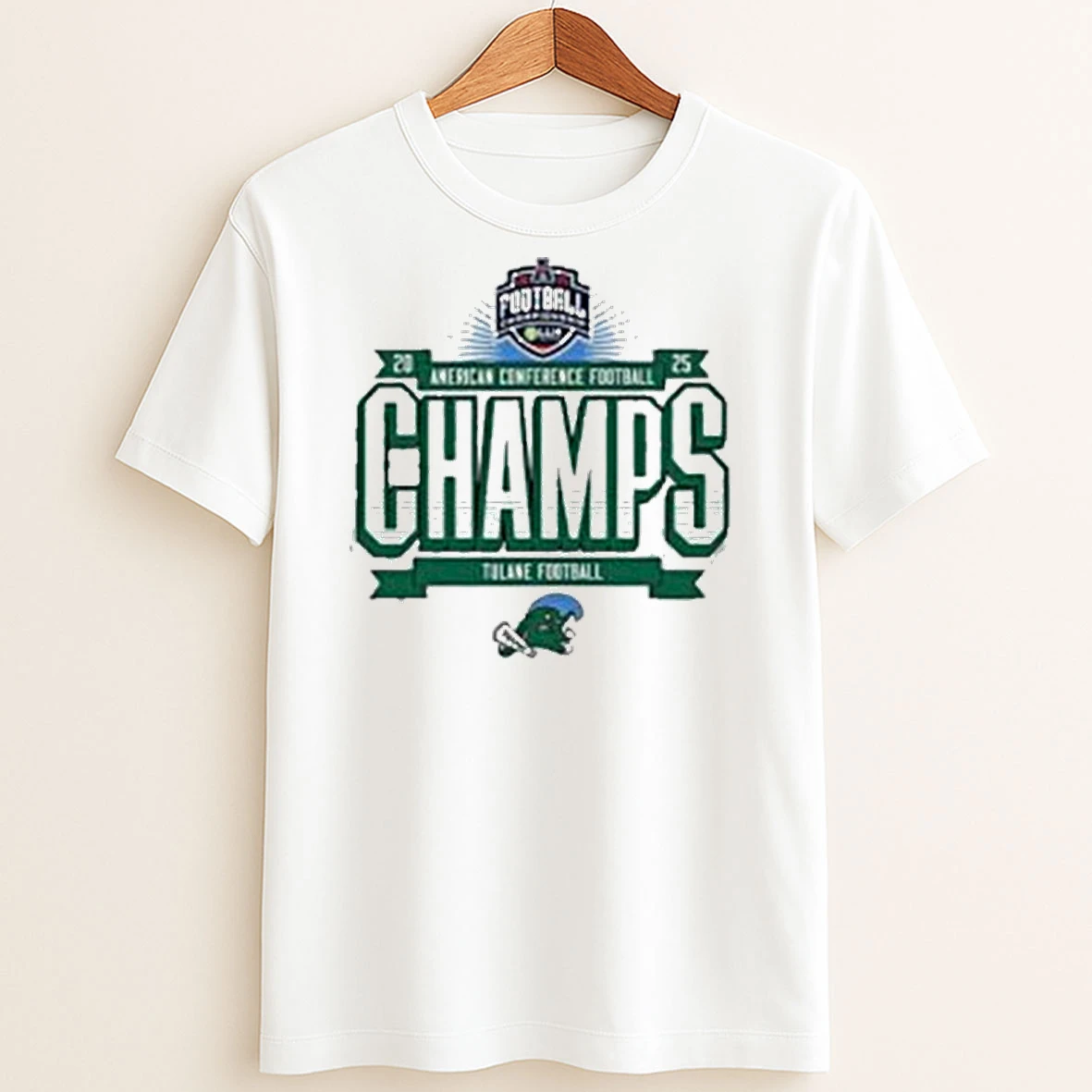 Original Tulane 2025 American Conference Football Champions T Shirt Sweater