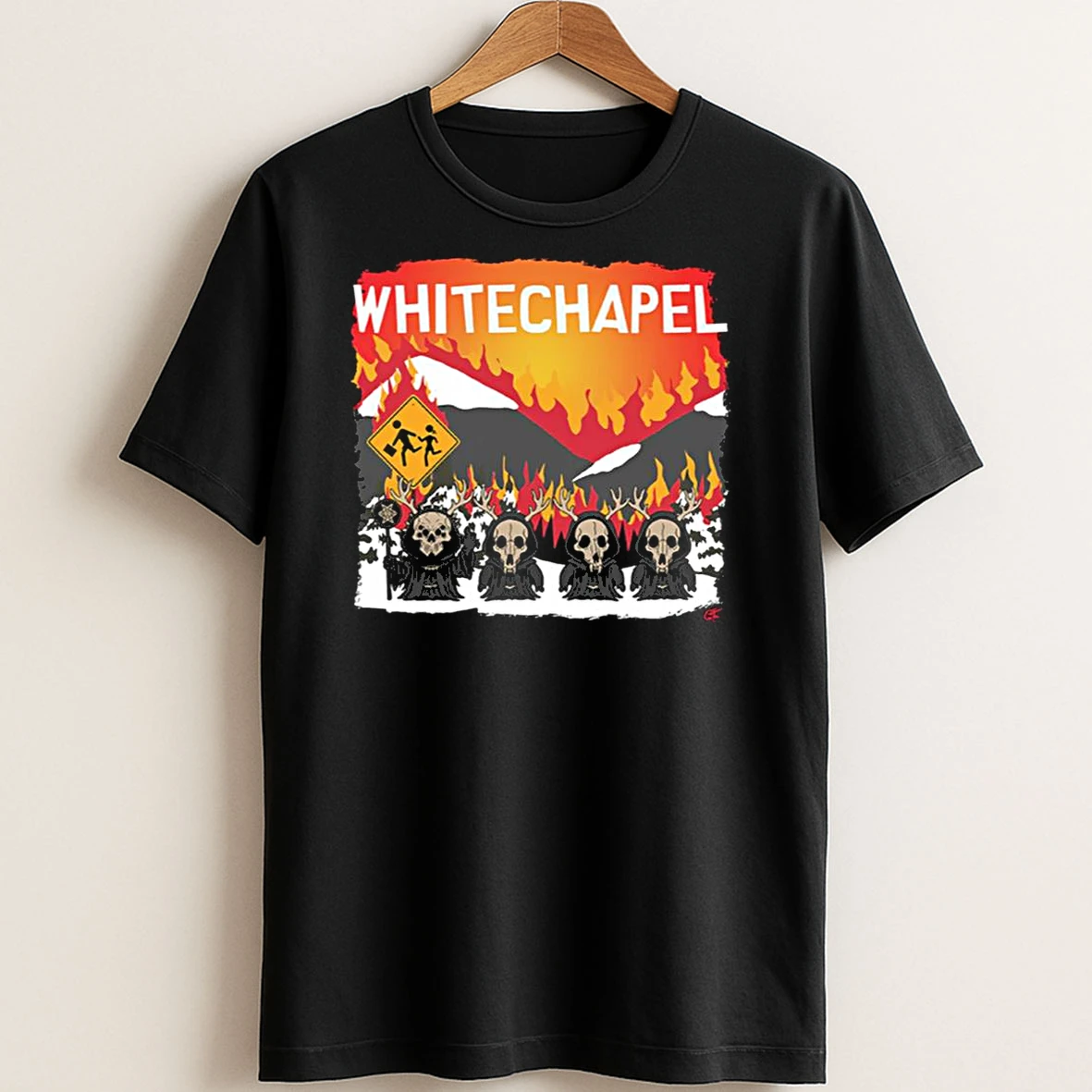 Original Whitechape Park Black Tee T Shirt Sweater