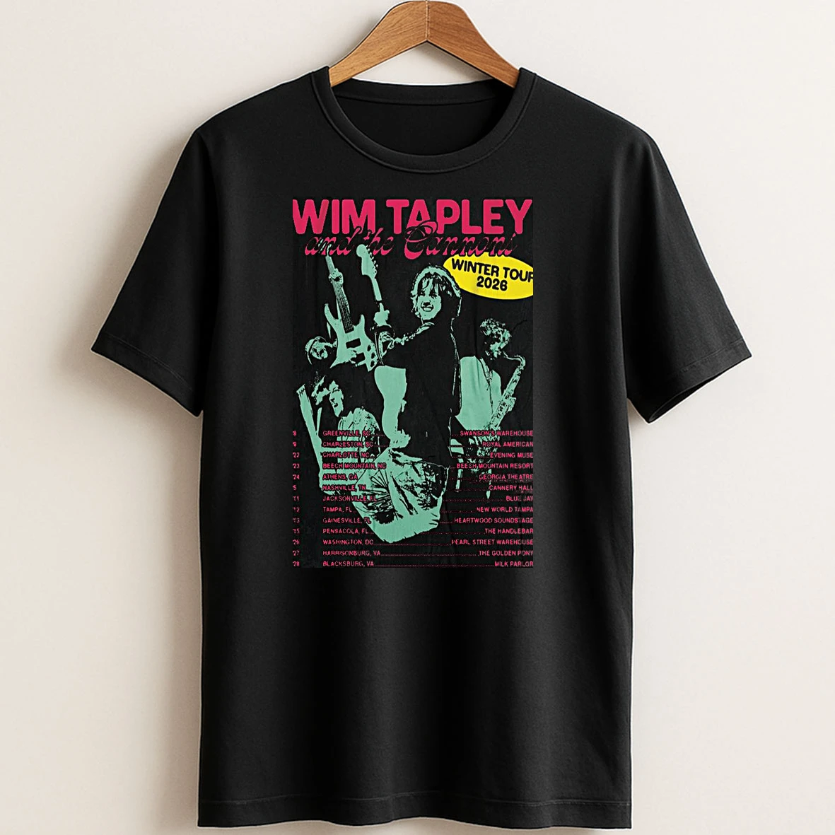 Original Wim Tapley Winter Tour 2026 T Shirt Sweater