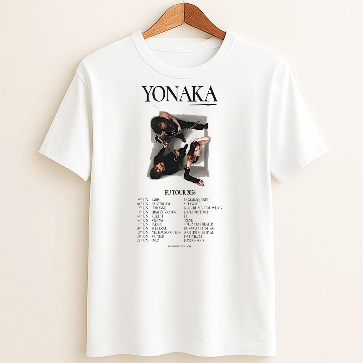 Original Yonaka Eu Tour 2026 T Shirt Sweater