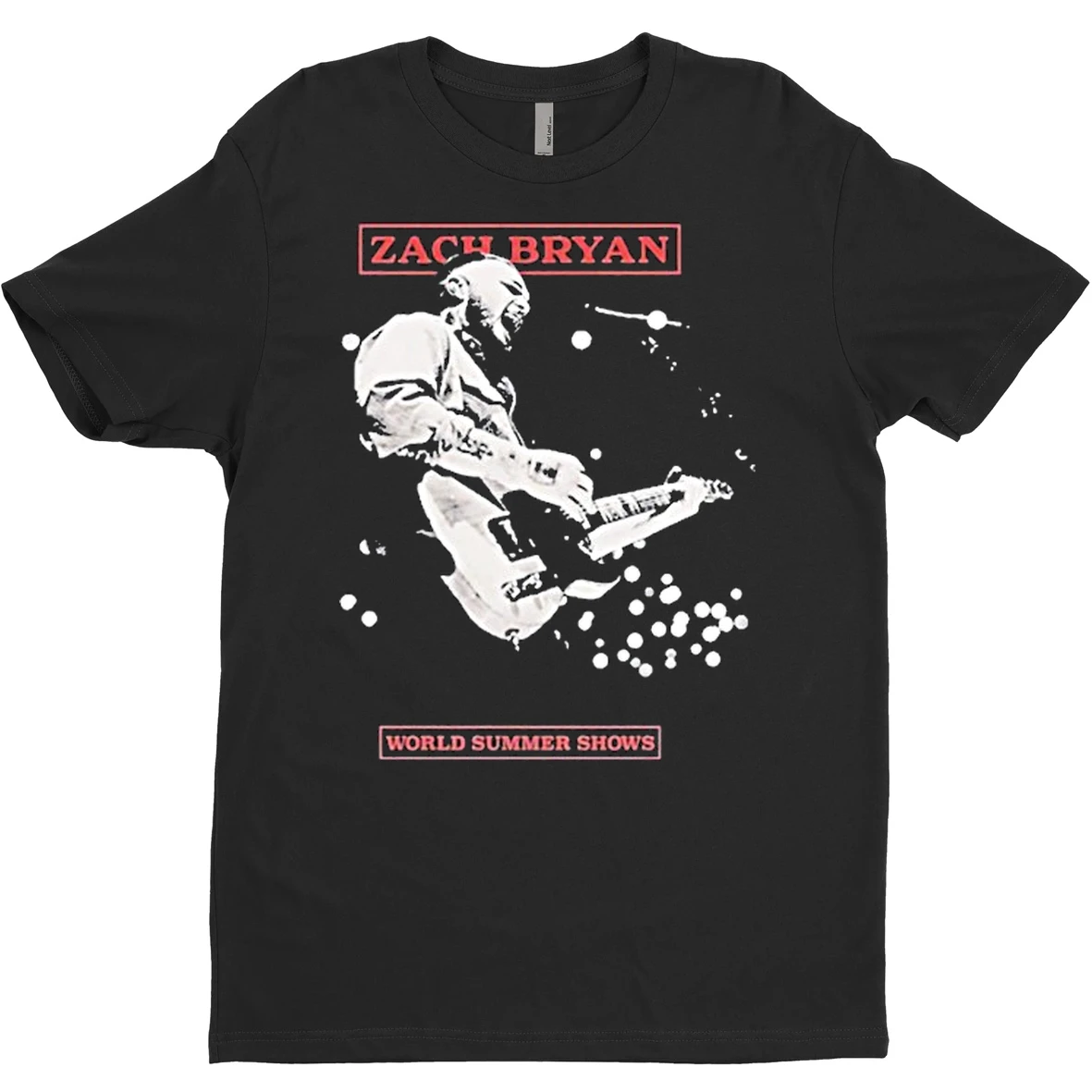 Original Zach Bryan Zb World Summer Shows T Shirt Sweater