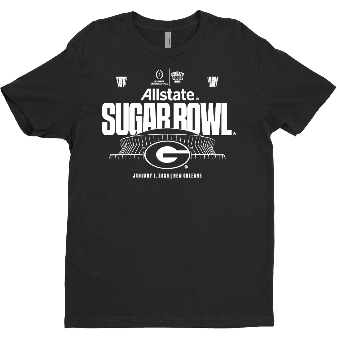 Albumcoverprint Mercuryshirt 20251210_122305 66_original Georgia Bulldogs 2025 Allstate Sugar Bowl T Shirt Sweater