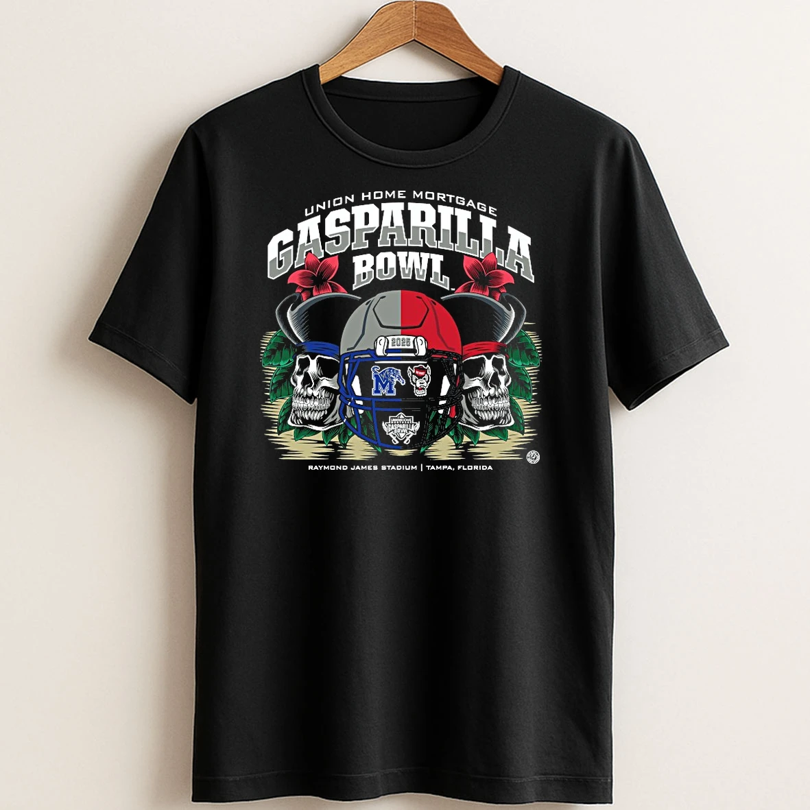 Albumcoverprint Mercuryshirt 20251210_122305 66_original Memphis Tigers Vs North Carolina State Wolfpack 2025 Gasparilla Bowl Head To Head Helmet T Shirt Sweater