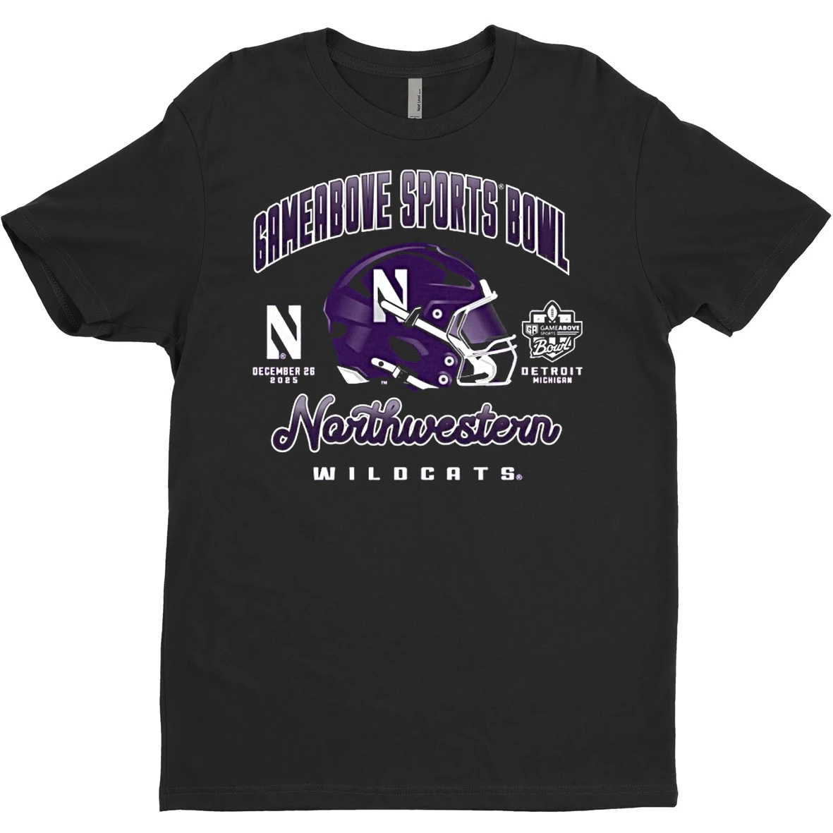 Albumcoverprint Mercuryshirt 20251210_122305 66_original Northwestern Football 2025 Gameabove Sports Bowl T Shirt Sweater
