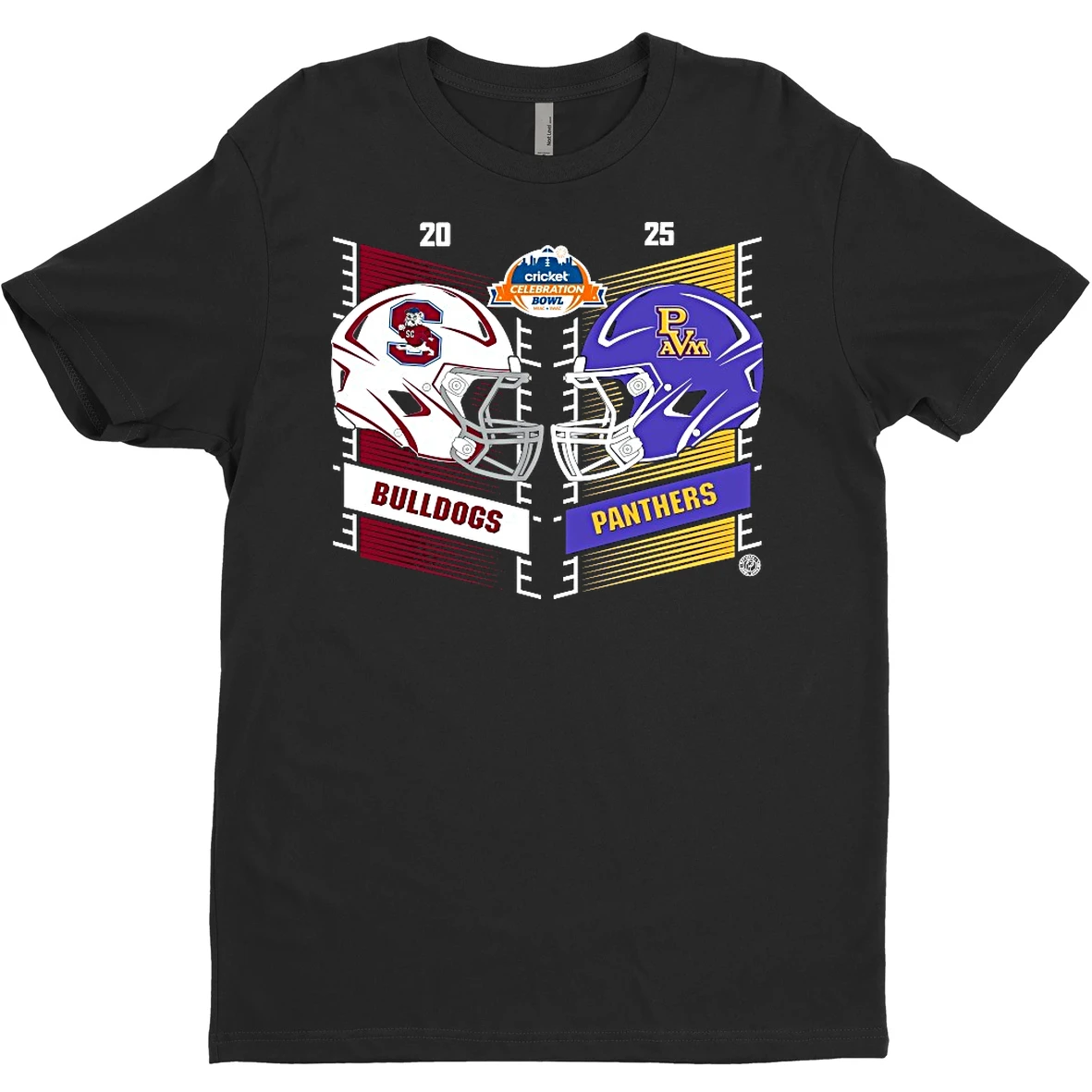 Albumcoverprint Mercuryshirt 20251210_122305 66_original South Carolina State Bulldogs Vs Prairie View Am Panthers 2025 Cricket Celebration Bowl Head To Head Helmet T Shirt Sweater