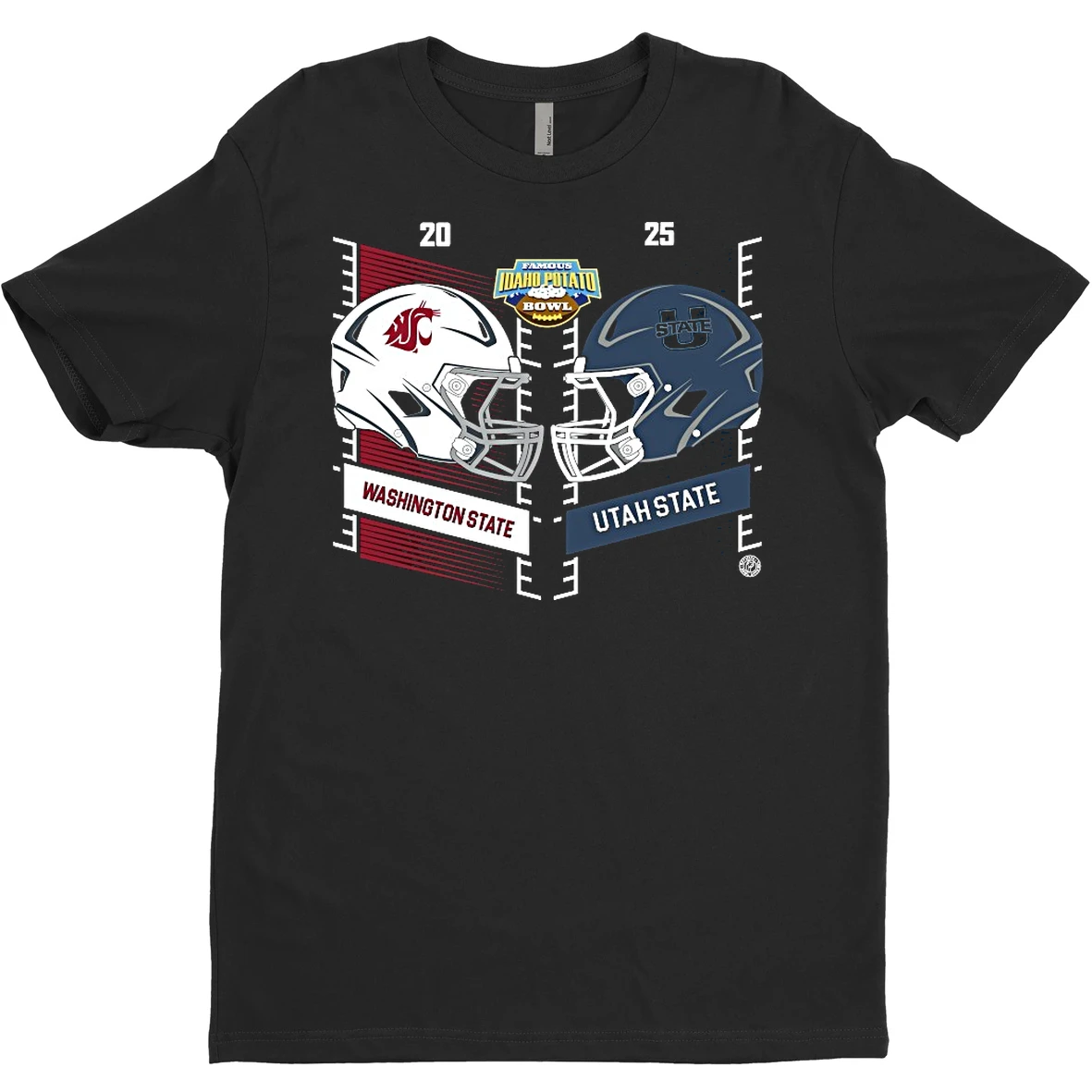 Albumcoverprint Mercuryshirt 20251210_122305 66_original Washington State Cougars Vs Utah State Aggies 2025 Famous Idaho Potato Bowl Head To Head Helmet T Shirt Sweater