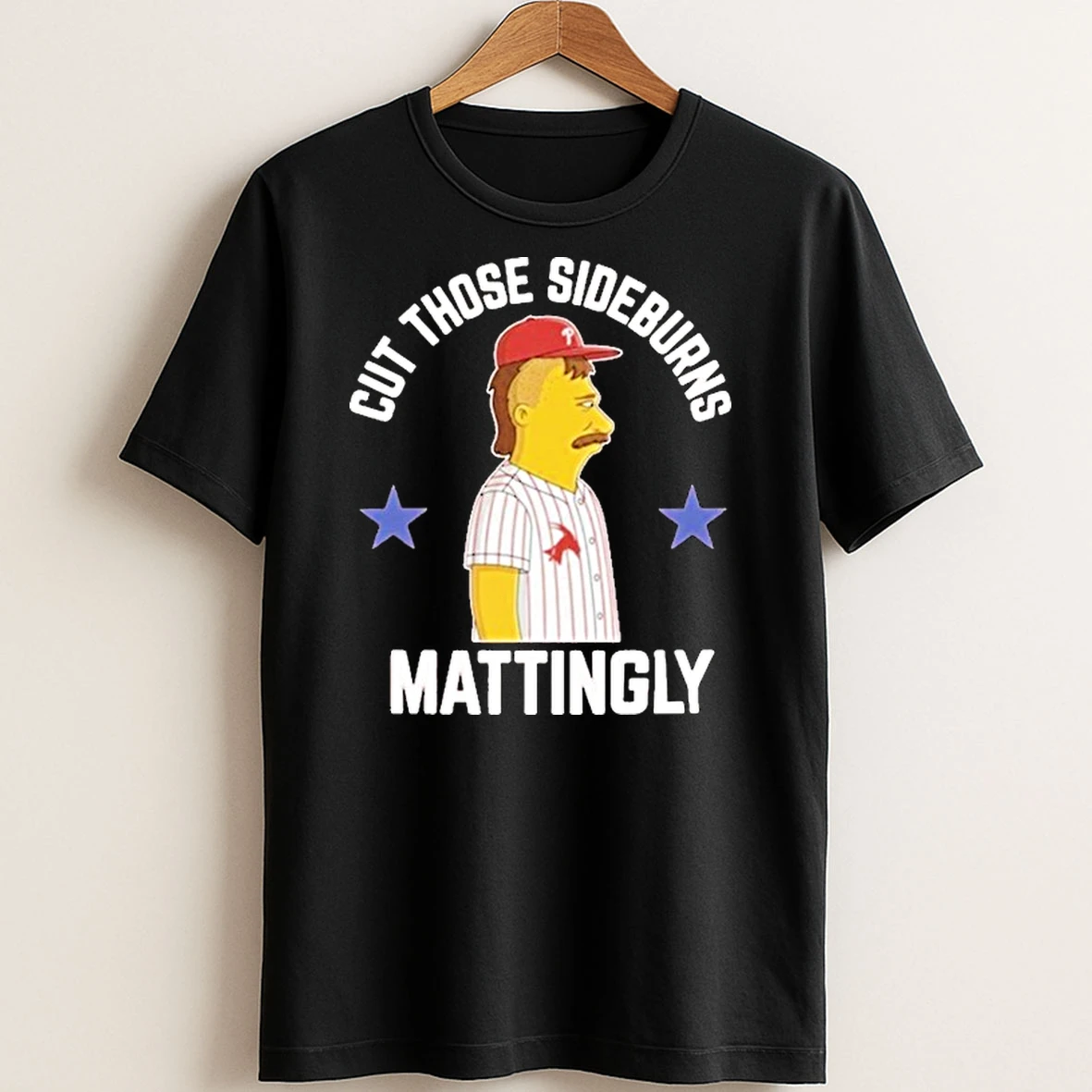 Original Donnie Sideburns Cut Those Sideburns Mattingly T Shirt Sweater