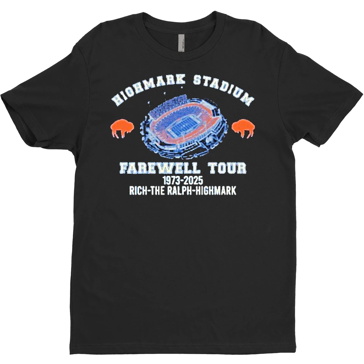 Original Highmark Stadium Farewell Tour 1973 2025 Rich The Ralph Highmark T Shirt Sweater