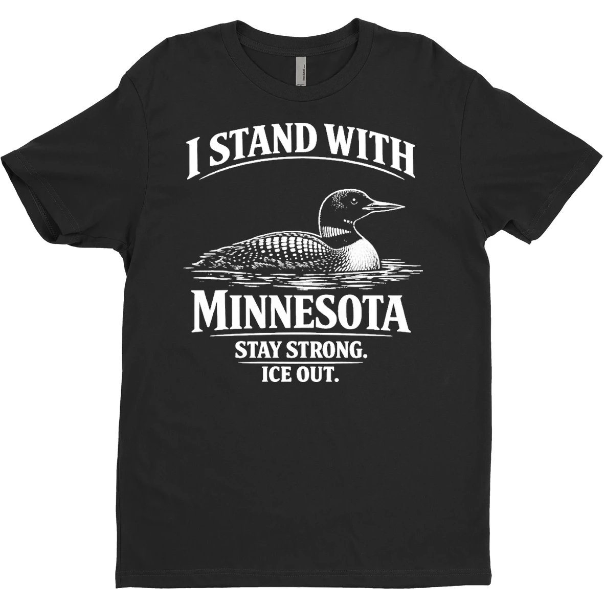 Original I Stand With Minnesota Stay Strong Ice Out T Shirt Sweater