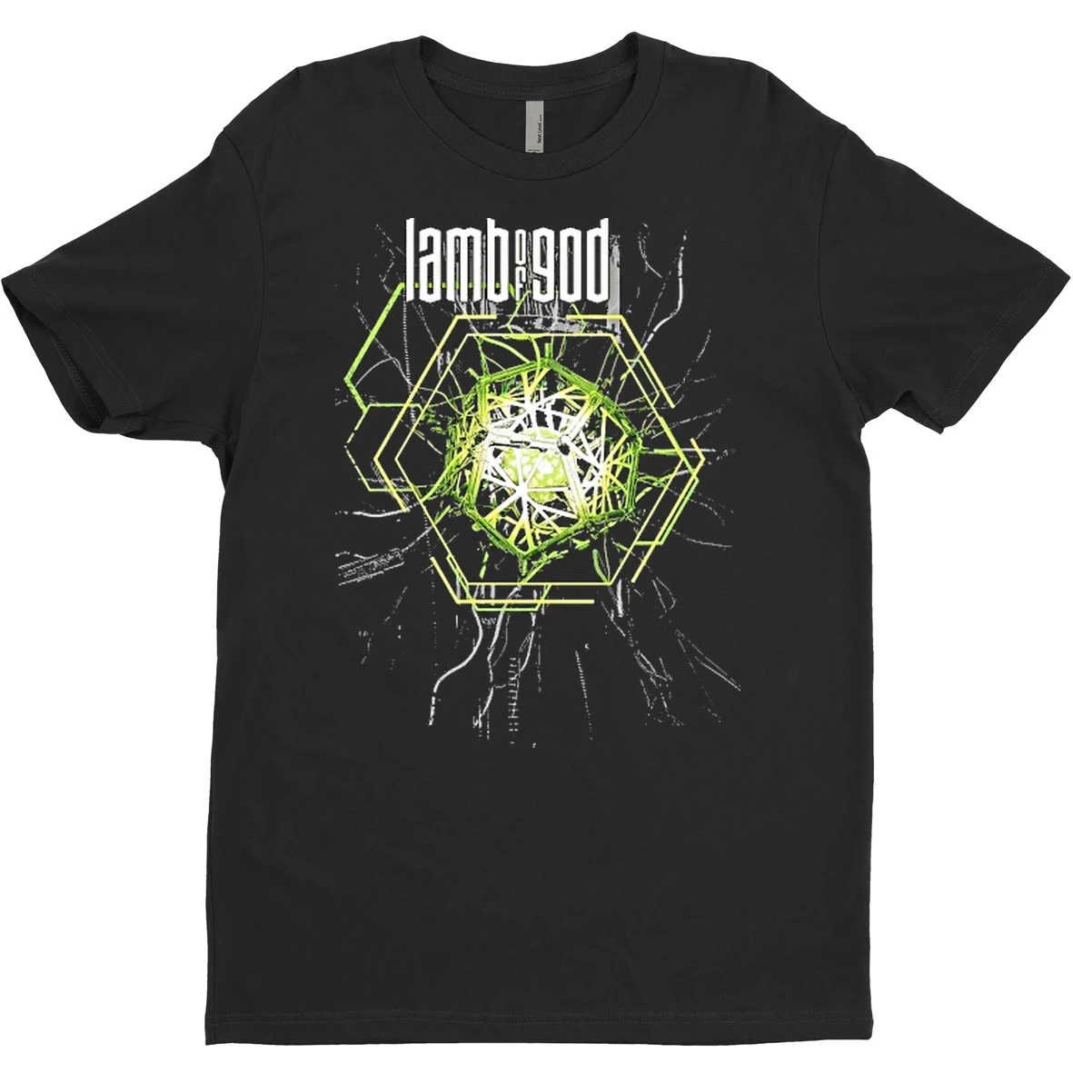 Original Lamb Of God Into Oblivion Hexagon T Shirt Sweater