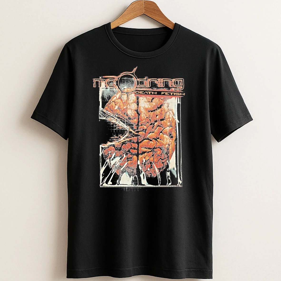 Original Moodring Death Fetish Brain T Shirt Sweater