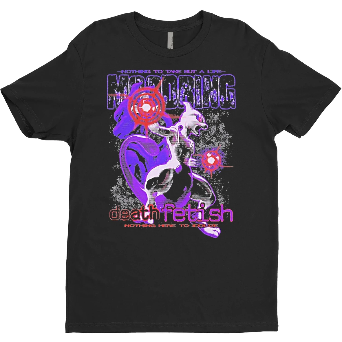 Original Moodring Death Fetish Mewtwo T Shirt Sweater
