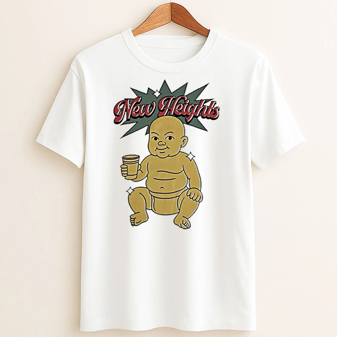 Original New Heights With Jason Travis Kelce Lombaby T Shirt Sweater