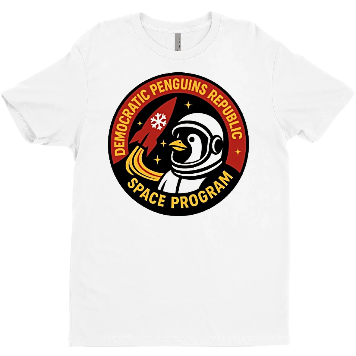 Original Of The Democratic Penguins Republic Space Program T Shirt Sweater