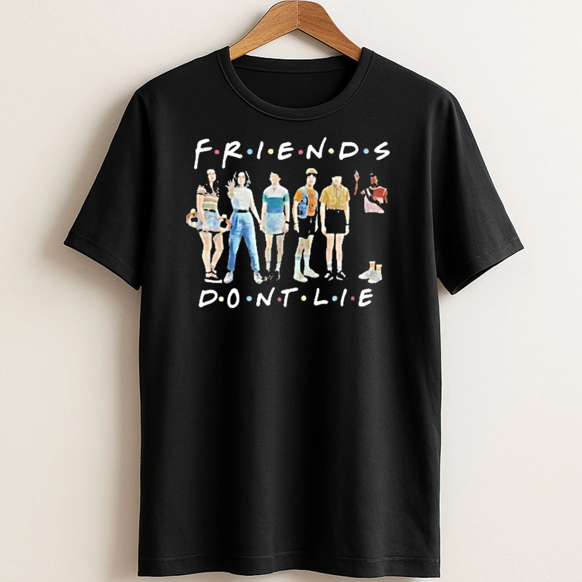 Original Parody Stranger Things Friends Dont Lie T Shirt Sweater