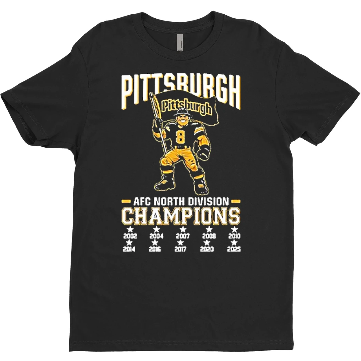 Original Pittsburgh Football 2025 Afc North Division Champs T Shirt Sweater