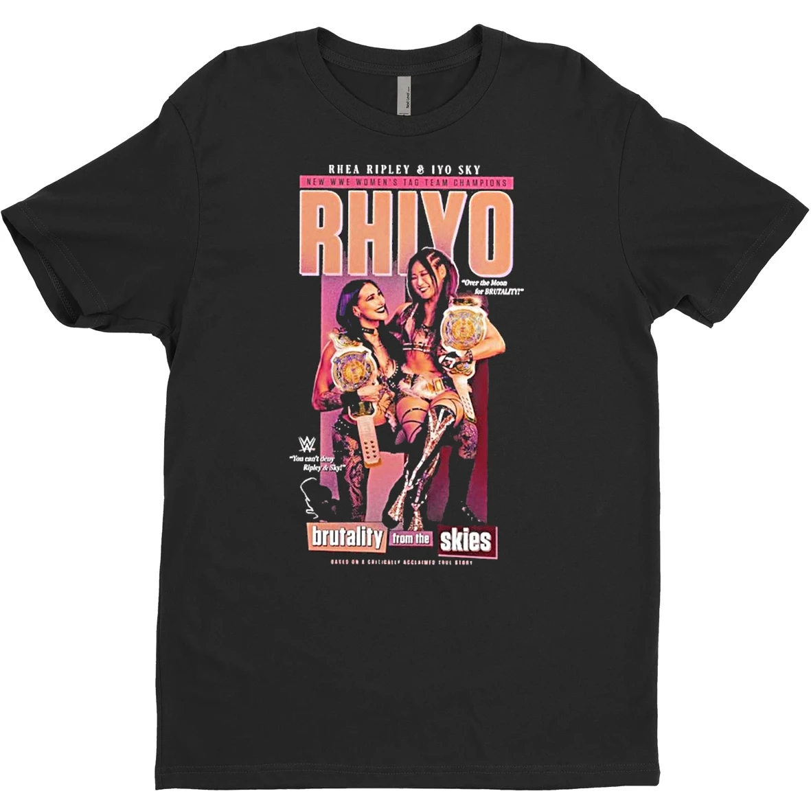 Original Rhea Ripley And Iyo Sky New Wwe Womens Tag Team Champions Brutality From The Skies T Shirt Sweater