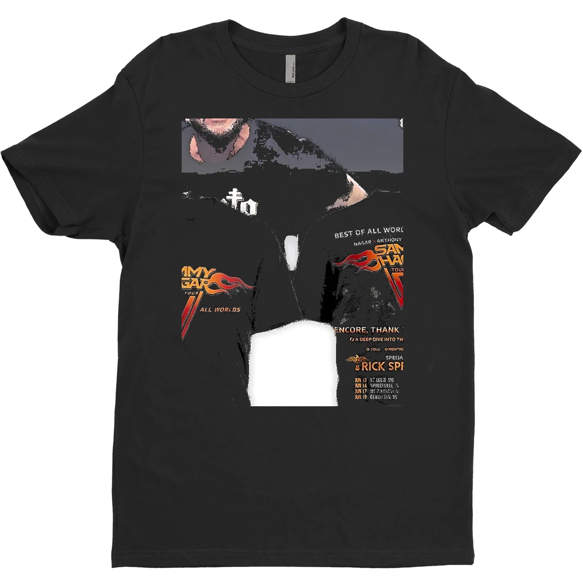 Original Sammy Hagar 2026 Tour The Best Of All Worlds T Shirt Sweater