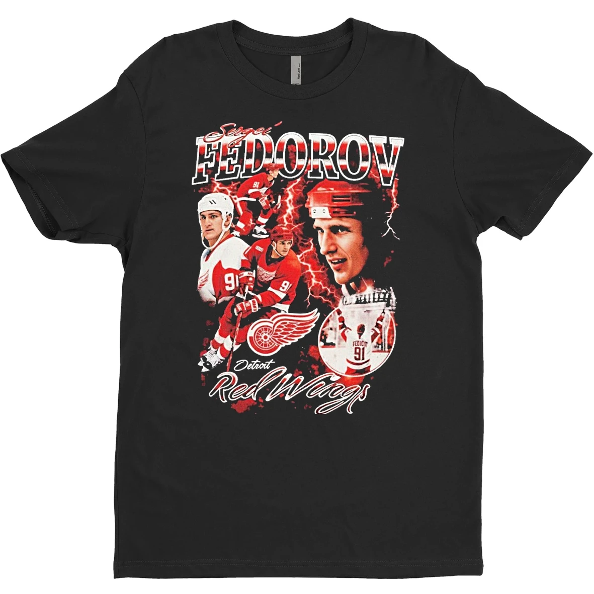 Original Sergei Fedorov Detroit Red Wings 2026 T Shirt Sweater