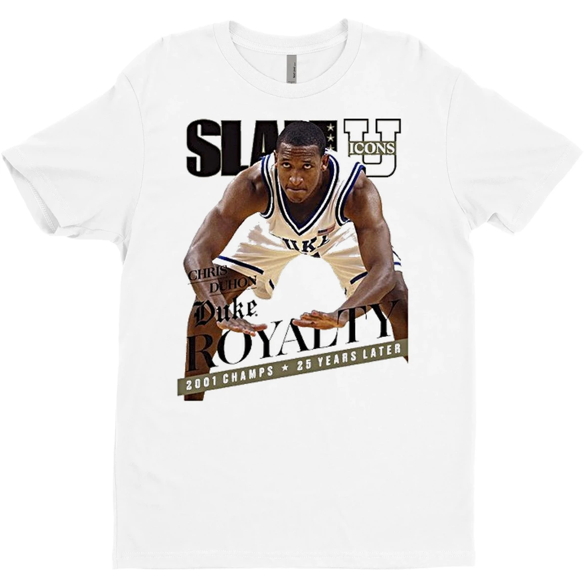 Original Slam Chris Duhon Duke Royalty T Shirt Sweater