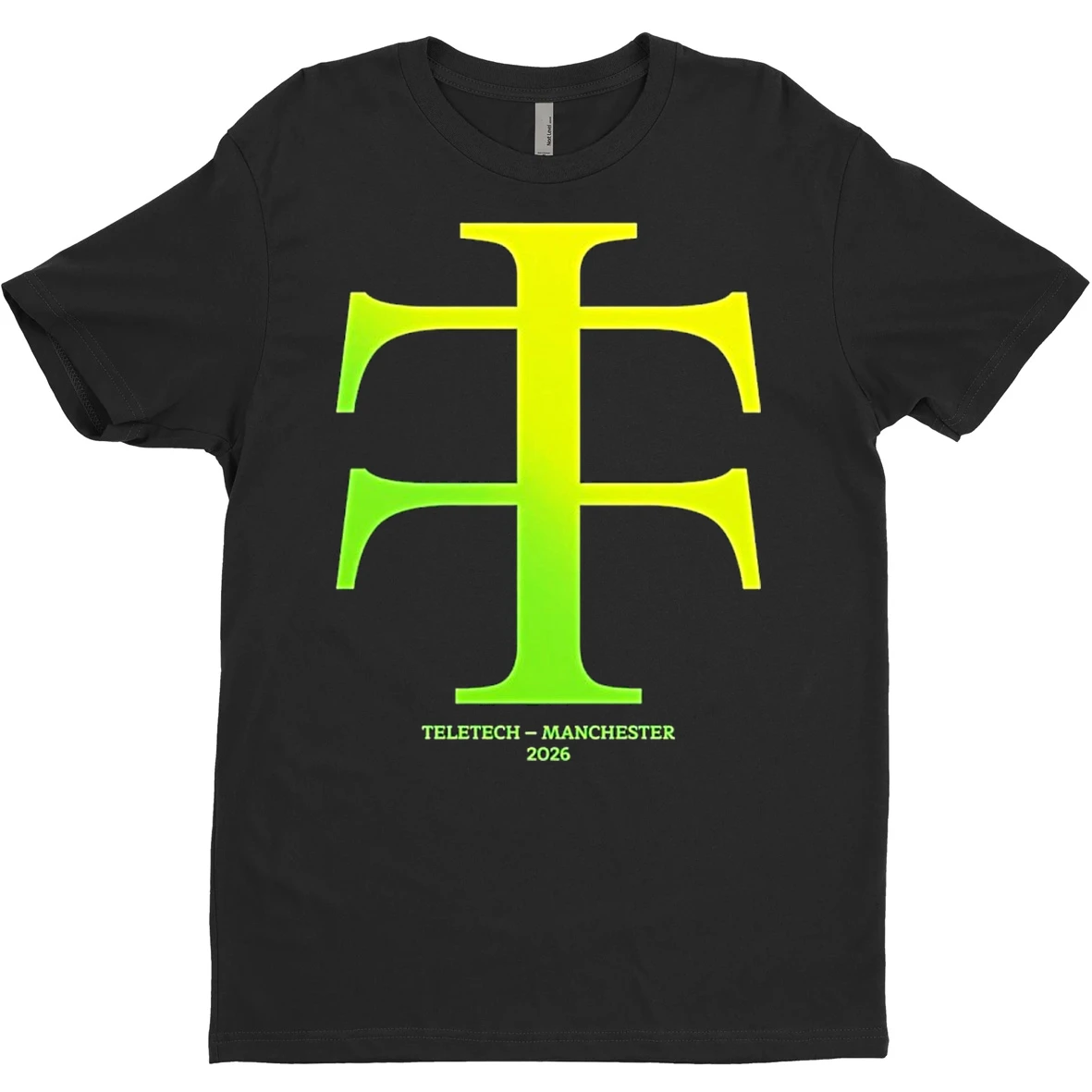 Original Teletech Manchester 2026 Green Yellow T Shirt Sweater