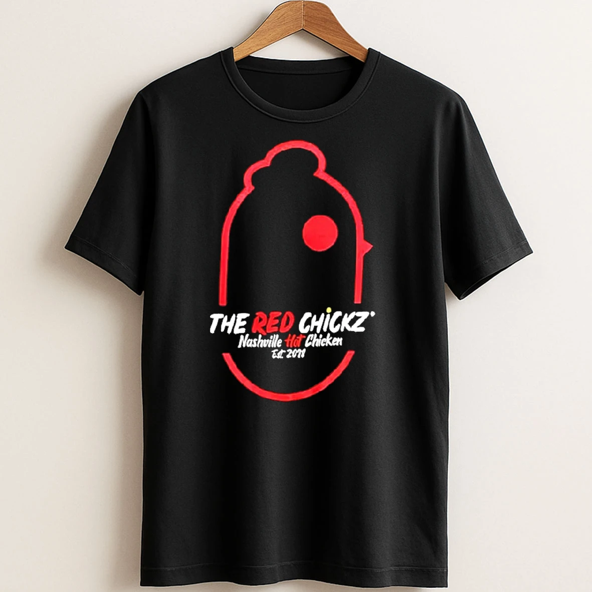 Original The Red Chickz Hotter Than You Crew Neck T Shirt Sweater