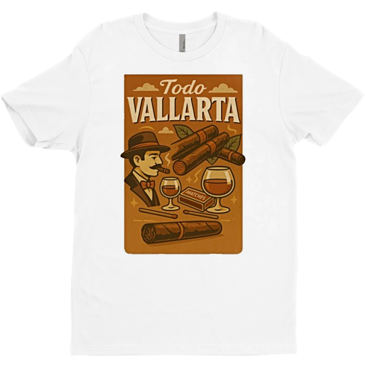 Original Todo Vallarta Cigar Brandy Heritage T Shirt Sweater