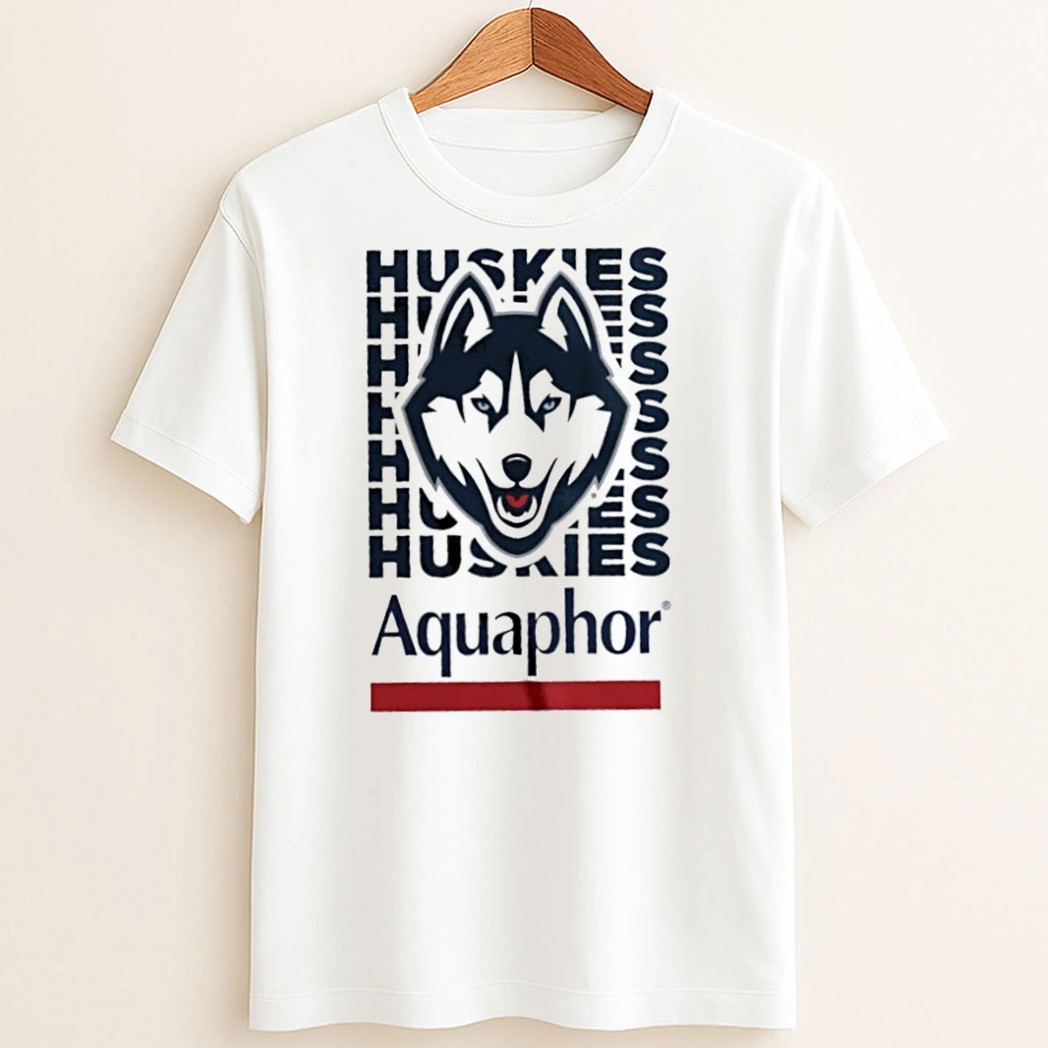 Original Uconn Huskies Aquaphor Logo T Shirt Sweater