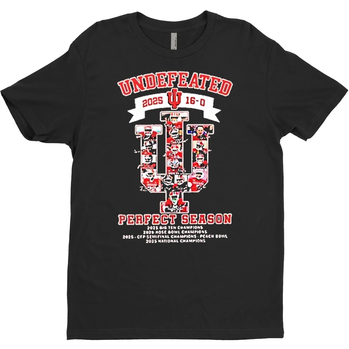 Original Undefeated 2025 Perfect Season Indiana Hoosiers National Champions 2026 T Shirt Sweater