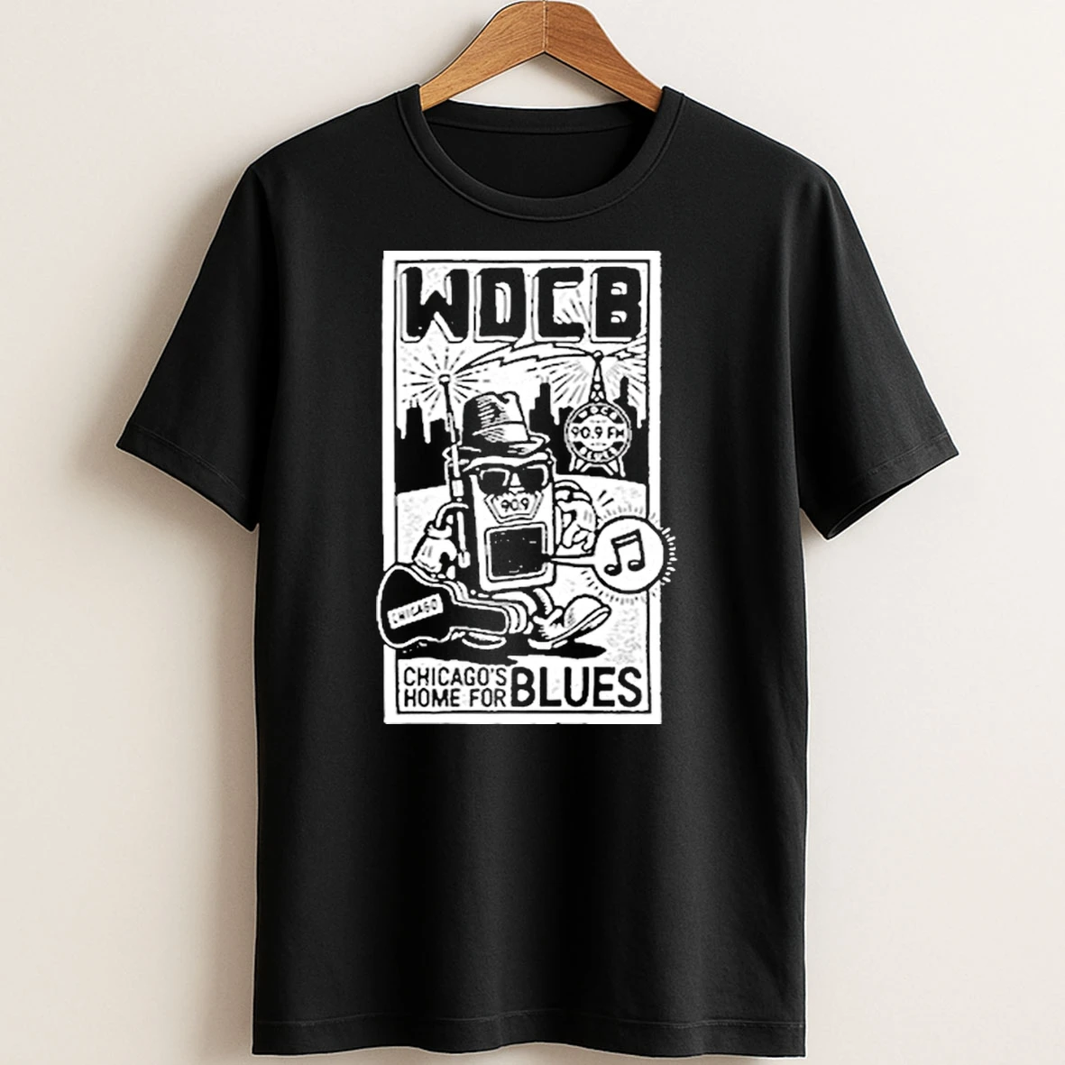 Original Wdcb Chicago Home For Blues Fest 2025 T Shirt Sweater