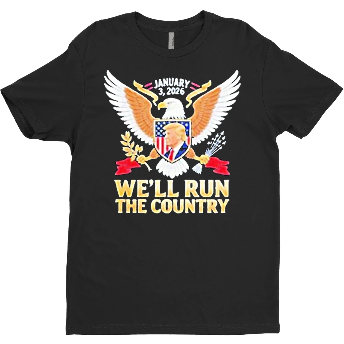 Original Well Run The Country Trump Venezuela 2026 T Shirt Sweater
